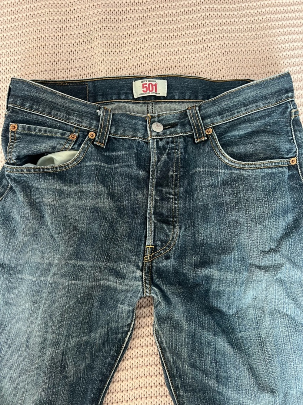 Levi's 501 Straight Jeans